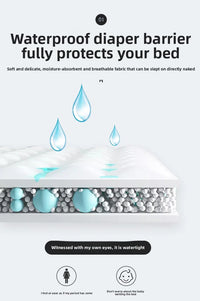 1/2 Pillowcase Solid Color Waterproof And Breathable Suitable For Children And Pets