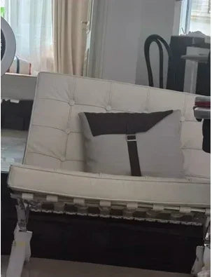 Designer Basarona Single Sofa Chair Balcony Business Guest Negotiation Reception Office Living Room Bedroom Leisure Furniture HY