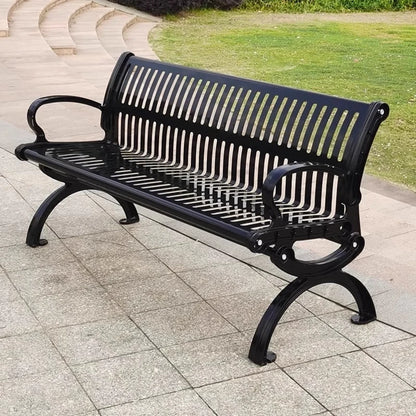 Plastic Automatic Contemporary Convertible Extendable Commercial Leisure Bench Customized