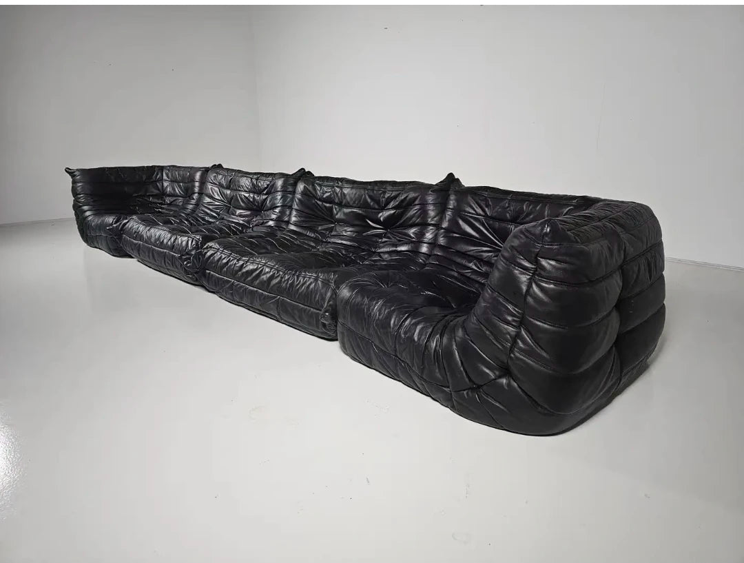 Leather caterpillar sofa set is very practical for living rooms, bedrooms, hotels, and businesses,