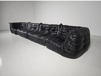 Leather caterpillar sofa set is very practical for living rooms, bedrooms, hotels, and businesses,
