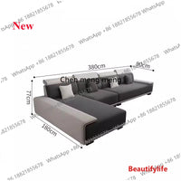 a55 Luxury Sectional Sofas Chaise Longue Bed Italian Modern Sofa Living Room Armchair Muebles Para El Hogar Home Furniture