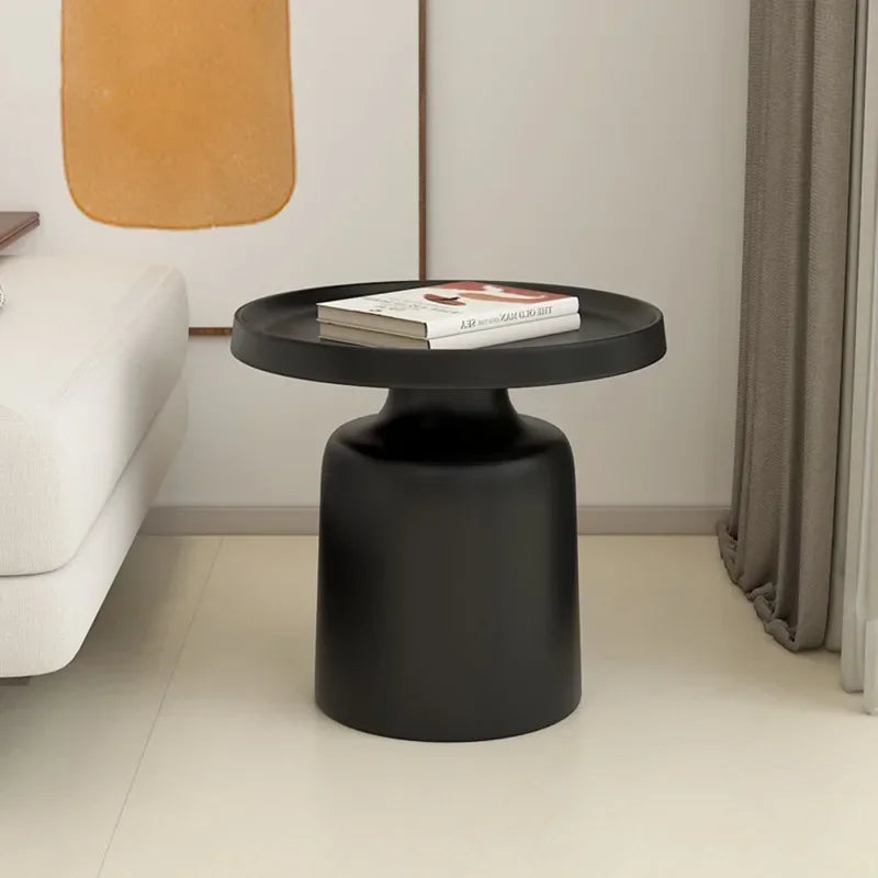 Circular Coffee Tables Nordic Living Room Center Table Modern Side Tea Table Portable Simple Bedroom Nightstand Home Furniture