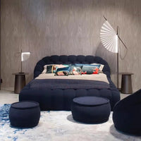 Lounge Clear Bed Decoration Beauty Room Decor Large Size European Sun Sleeping Bed Safe Letto Matrimoniale Trendy Furniture