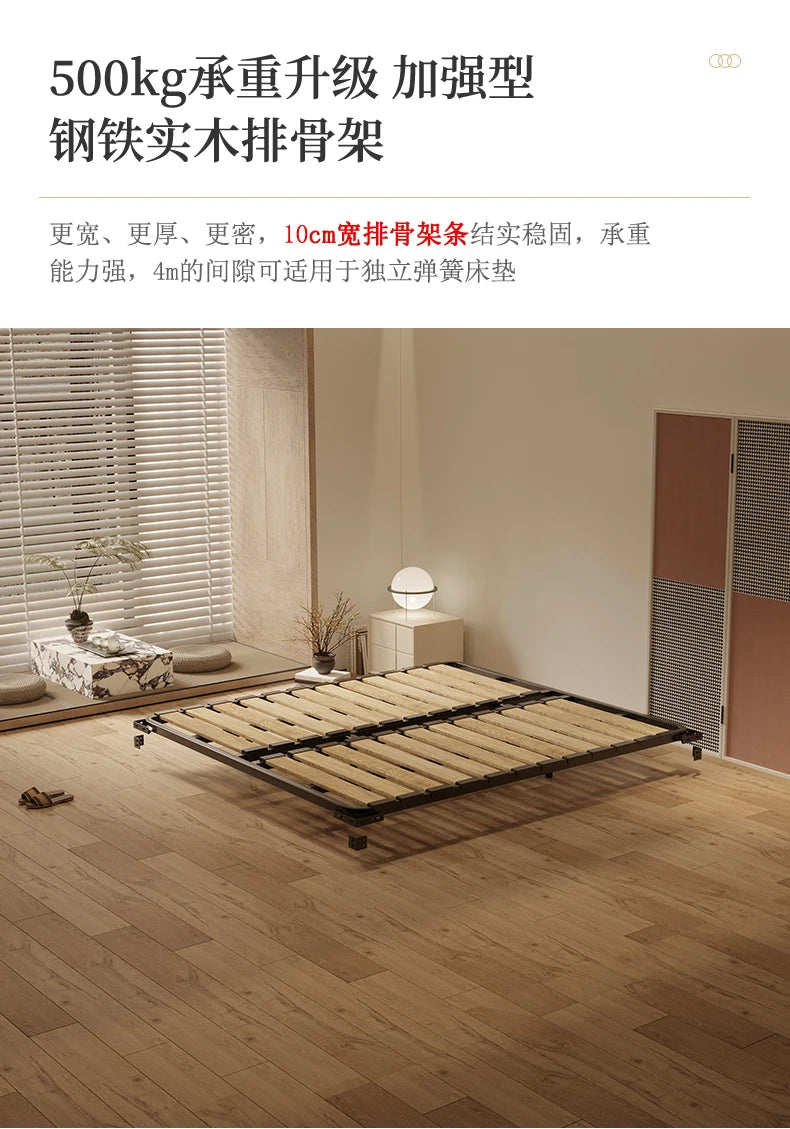 200x220cm bedroom Bed double wooden bed king size Headboard bases andbed frames bedroom furniture queen sizebed frame