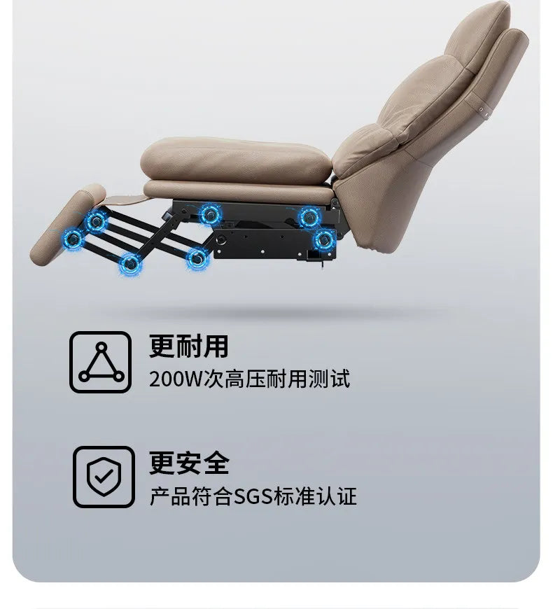 Multi functional genuine leather office chairs sillas gaming ergonomic chair cadeira ergonômica chaise gaming office furniture