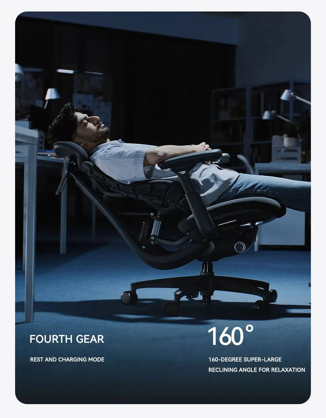 Libernovo business office chair, sturdy construction, comfortable sitting for a long time, office furniture