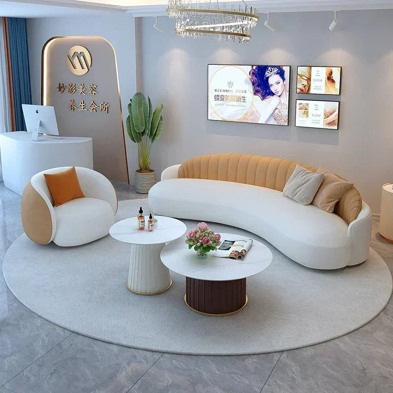 FAFAFA  A-FAFA Lounge Corner Sofa Luxury Modern Sleeper Floor Cloud Designer Sofa Living Room Lazy Modular Home Furniture  SHUN