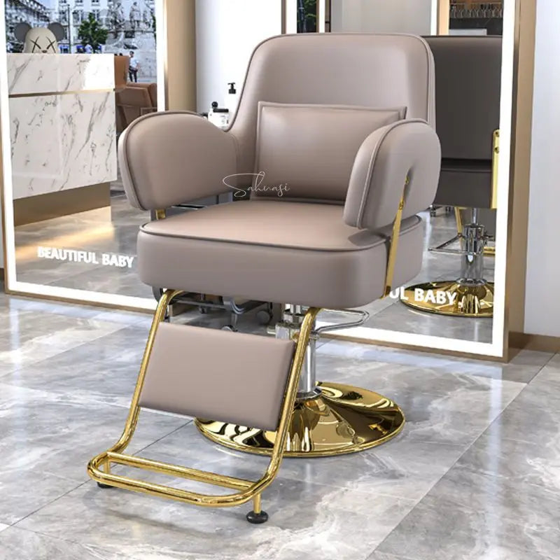 Hair Barber Shop Chair Salon Special Cutting Modern Style Hairbarber Swivel Liftable Furniture Lift Hairdressing Beauty Chairs
