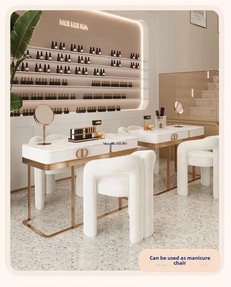 Richome Stool Dressing Chair Makeup Simplicity Modern Bedroom Home Use Light Luxury Dressing Table Simplicity Living Room Sofas