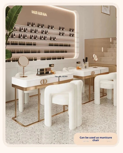 Richome Stool Dressing Chair Makeup Simplicity Modern Bedroom Home Use Light Luxury Dressing Table Simplicity Living Room Sofas