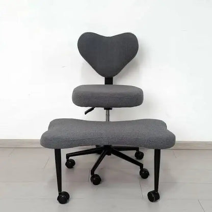 Cross Legged Office Chair – Meditation Seat with Lumbar Support for Desk Work, Yoga & Mindfulness Comfortable & Space-Saving
