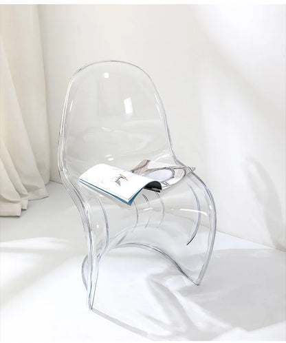 Lightweight Chair Nordic Designer Furniture Sedie Soggiorno Pranzo Kitchen Chaise Design Room Acrylic Modern Dining Transparent