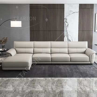 Couch Sofas l Shape Living  Wood Minimalist Sofa Living Room Luxury  Modern Sofa