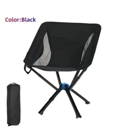 Outdoor Portable Quick Open CLIQ Chair Lightweight Folding Aluminum Fishing Backpacking Beach Camping Chair