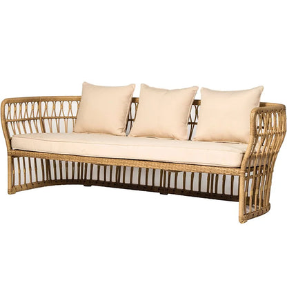 Rattan chairs, sofas, outdoor indoor modular living rooms, rattan balconies, leisure homestays, country houses, courtyards, terr
