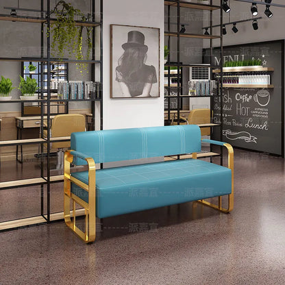 Office reception Small apartment sofa Barber shop Waiting chair Rental house Clothing beauty