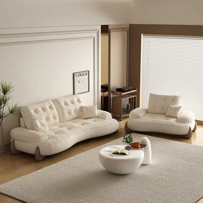 Postmodern Living Room Sofas Fabric Nordic Designer Modern Lounge Couch Lazy Replica Sleeper Princess Divano Salon Furniture