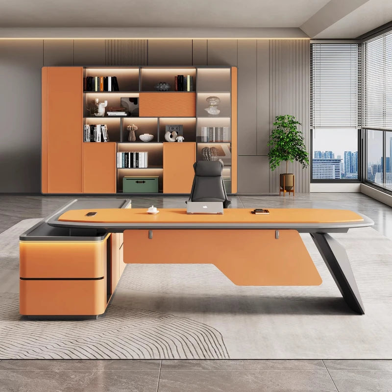 Sedentary Table One Person Desk Office Desks Gaming Mid-century Office Furniture Clearance Tables Modern Bureaux De Travail Room