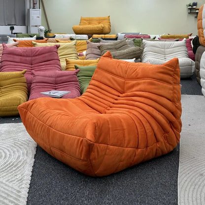 Lazy sofa sofa light luxury simple chair suede freehand space recliner