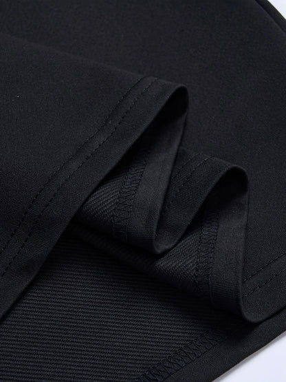 Men's casual round neck T-shirt with unique rabbit skull pattern - the perfect choice for summer