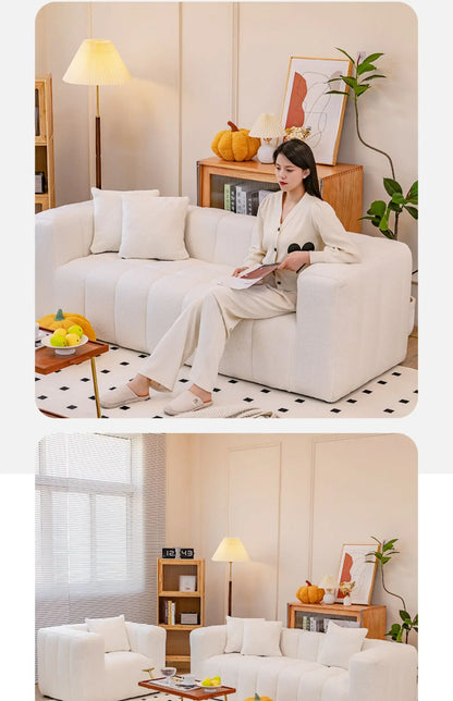 Lounge White Living Room Sofas Cute Comfortable Large Size Relaxing Balcony Living Room Sofas Cheap Divano Library Furniture
