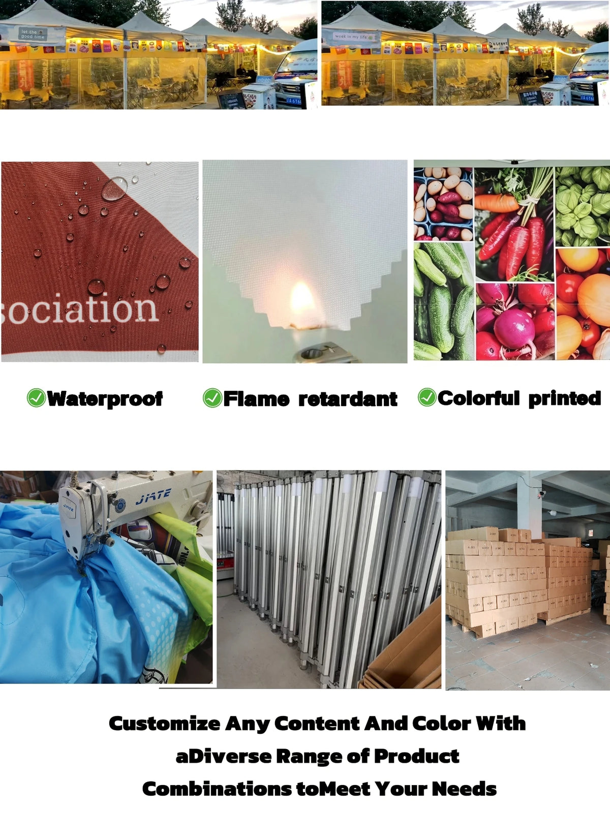 Pop up Canopy Tent Advertising logo Outdoor Aluminum Show Tent Exhibition Event Marquee Gazebos Canopy Pop up Custom