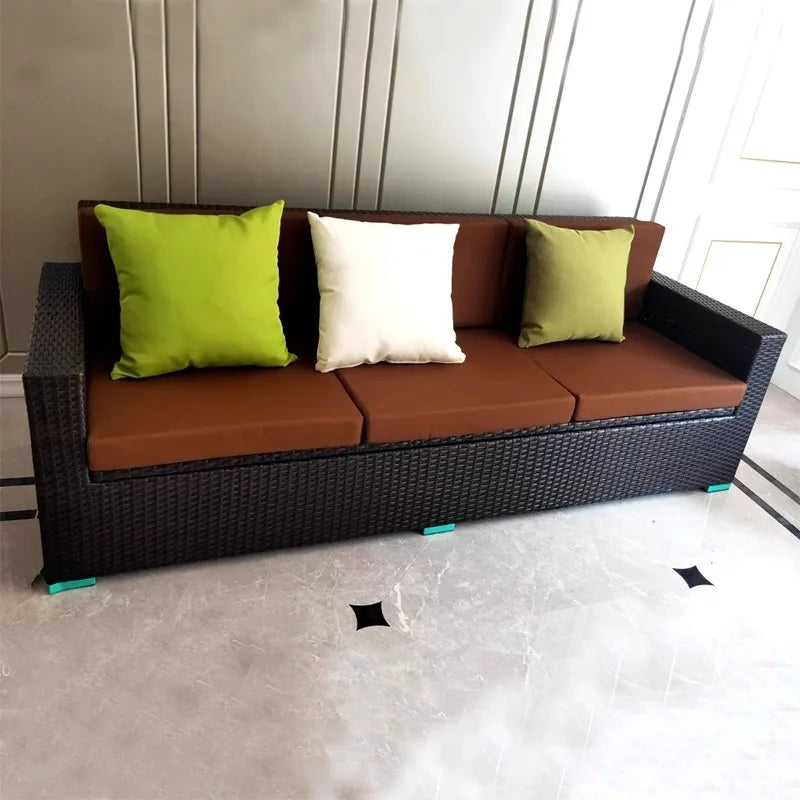 Outdoor Sofa Coffee Table Combination Courtyard Open-air Balcony Living Room