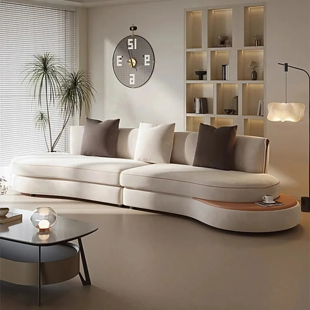 Home Living Room Sofas Good Color Fastness Anti-wear Fabric Sectional Sofa Free Combination Office Reception Modular Sofa Set