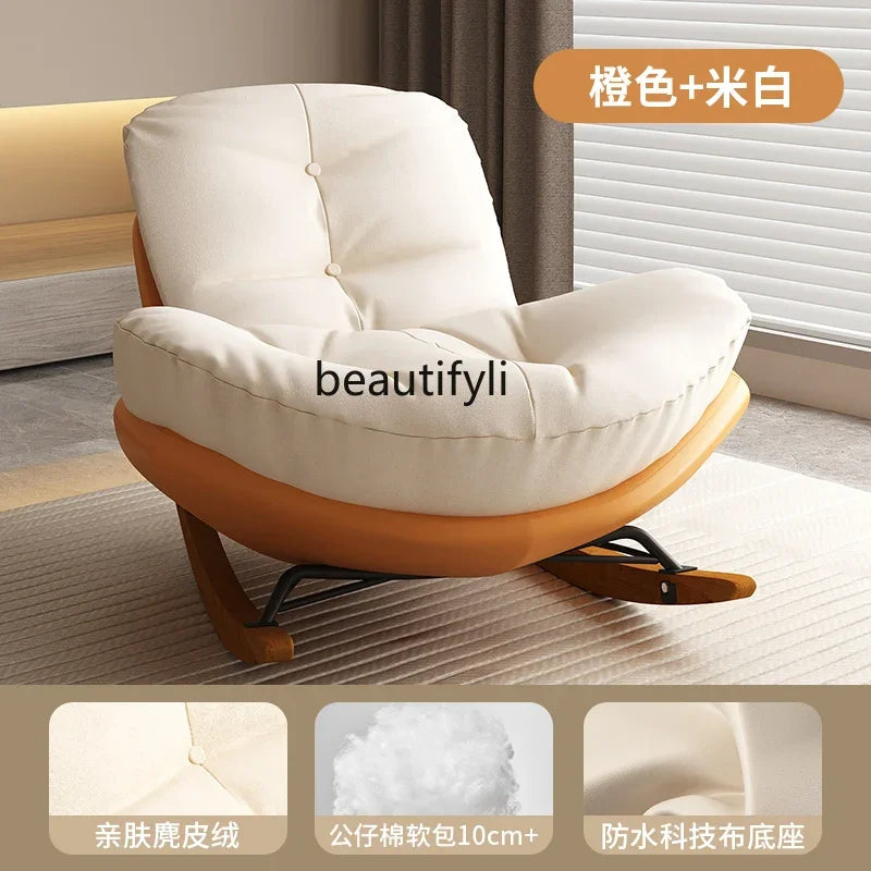 Living room recliner light luxury lazy sofa penguin chair modern simple home bedroom balcony leisure chair