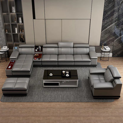 Sofas for Home Leather Designer Custom New Design Large Modern Set Living Room Furniture Modular Corner