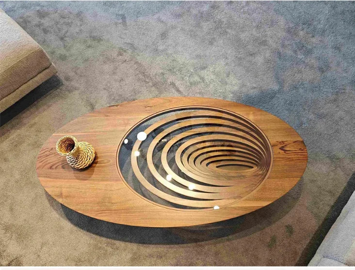 Table basse au Design créatif, sens sophistification, moderne, rétro, meubles de salon, Jamuan Minum, YS50CC