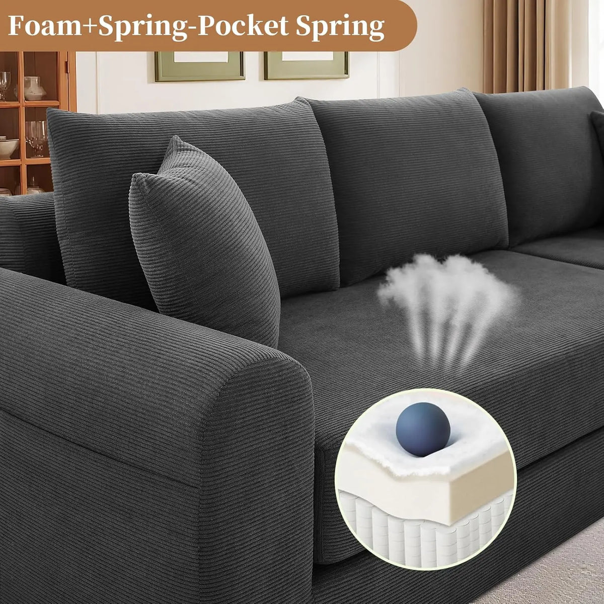 Modular Sectional Couch in a Box 103