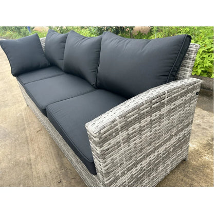 Wicker Rattan Outdoor Garden Furniture Sofa Garden Patio Furniture Set Rattan Furniture