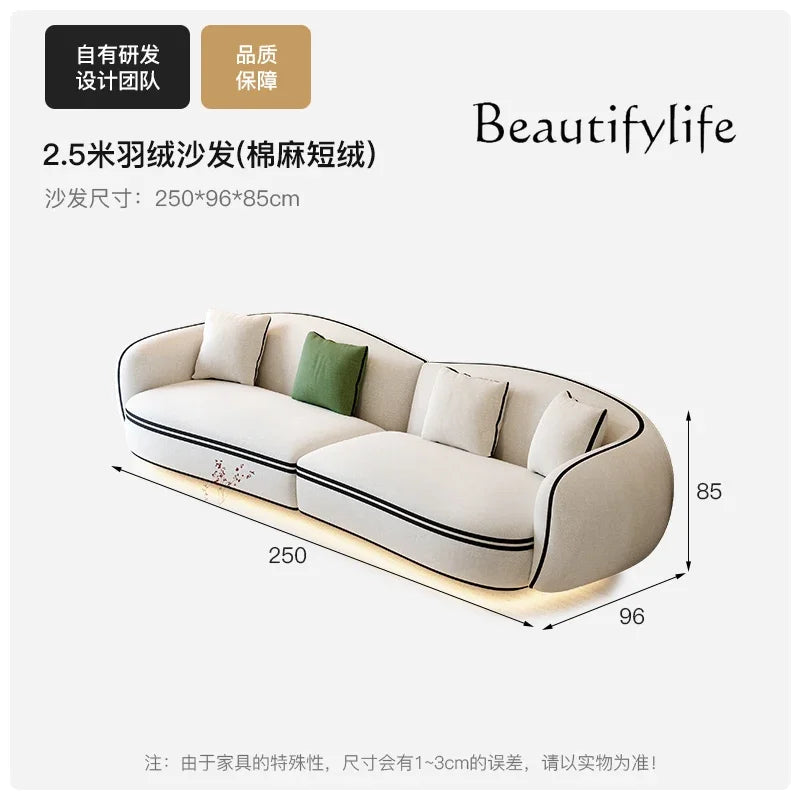 Y White Cloud Living Room Sofas Nordic Air Single Modern Outdoor Sofa Replica Bedroom Designer Balcony Muebles Salon Furniture