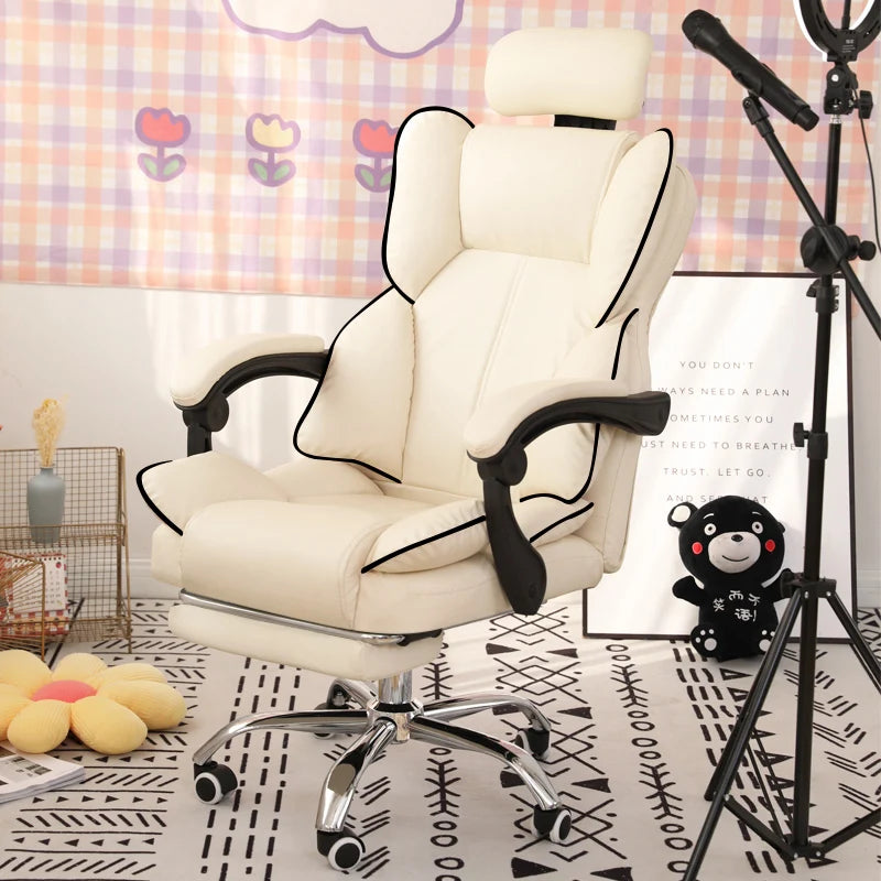 New Gaming Chair with Footrest Lift Up Game Chair High Quality Ergonomic Chair Home Furniture office computer chair gamer chair