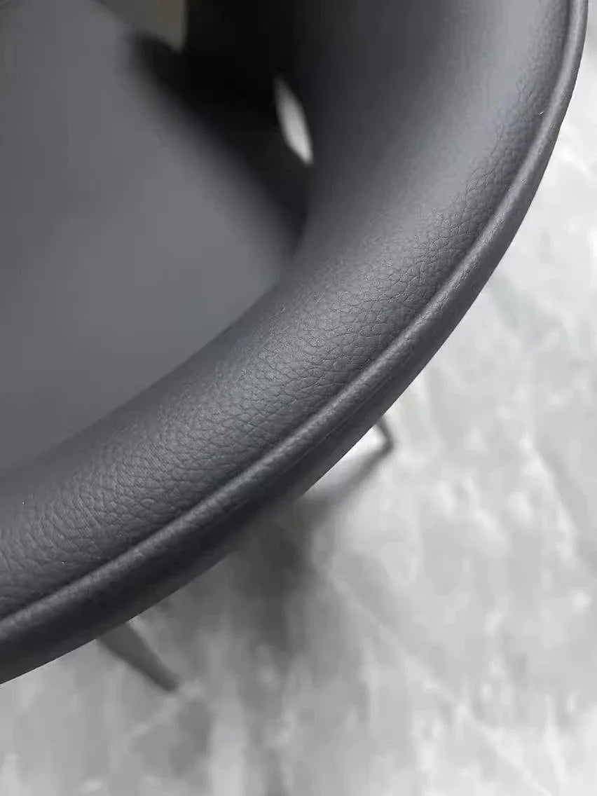 2pcs Modern Minimalist Dining Chairs with Backrest for Home Table And Hotel Island Bar Stools with Armrests