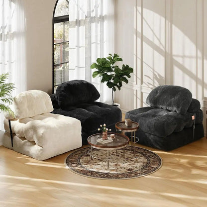 olding Soa Bed, Convertible Sleeper Chair with Back Support and Pillow uton,Boneloldable Couch or Living Room/Gt Use/Home Oice,