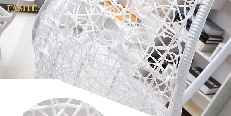 Swing Hanging Chair Hammock Indoor Balcony Bird's Nest Hanging Basket Rattan Chair Reclining Chair, Rocking Chair