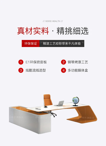 Luxury Conference Office Desk Organizer Standing Modern Customized Computer Desks Reception Cute Escritorio Oficina Furniture