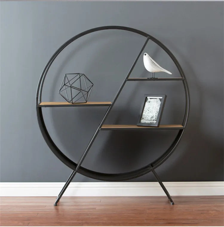 Nordic Living Room Bedroom Floor Shelf Bogu  Accessory  Book Flowe  Wine Rack Display Storage