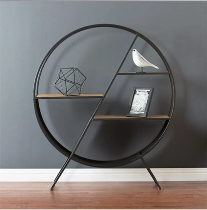 Nordic Living Room Bedroom Floor Shelf Bogu  Accessory  Book Flowe  Wine Rack Display Storage