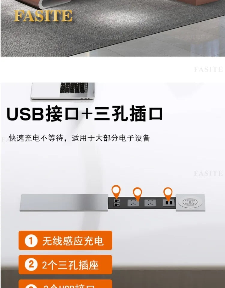 Office Furniture Desk Complete Boss Desk Modern Manager  Fashion