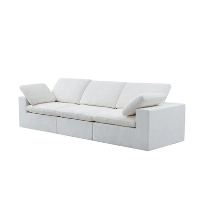 High-End Designer Sectional Sofa Hand-Woven Casual Special-Shaped for Internet Celebrity Personalized Living Sponge Filling