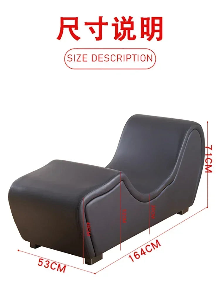 Customizable sofa, concubine chair, single lazy recliner, couple bedroom position S-shaped sofa, auxiliary labor-saving