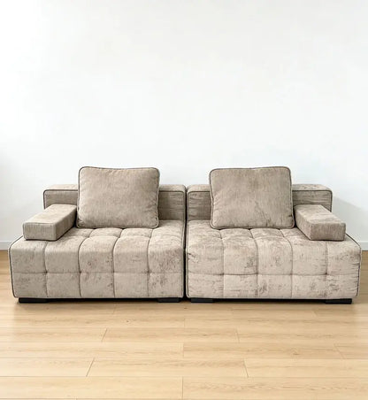 Vacuum Compressed Sofa Living Room Decoration Armchairs Fabric Sponge Sofa Lazy Modern Lounge Boneless Couch Hotel Furniture