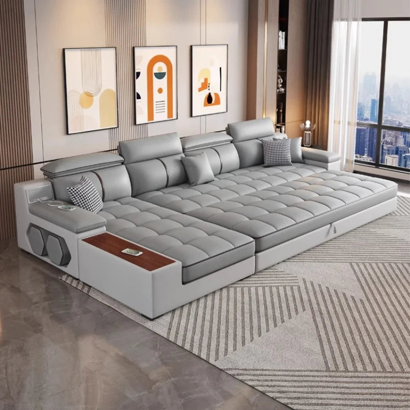 Multifunctional Nordic Recliner Sofas Bed Floor Foldable Modern Sofas Living Room Luxury Divani Da Soggiorno Home Furniture