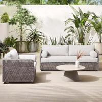 Leisure Rattan Outdoor Sofas Villa Design Decoration Creative Hotel Garden Sofas Advanced Balcony Furniture Gartenstuhl Lshysf