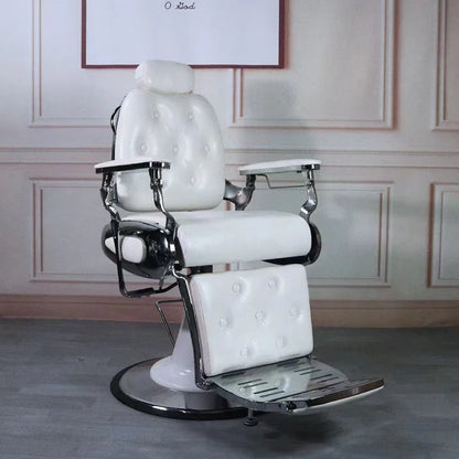 Barber shop chair perm dyeing put down chair oil head men shave beard repair face chair net red hair salon special hair cut seat