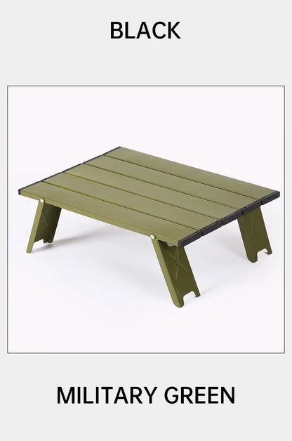 Portable Outdoor Beach Table Ultralight Foldable Camping Table Mini Aluminum Table Garden Party Trip Hiking Table